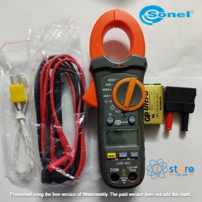Sonel Digital AC/DC Clamp Meter 400A CMP-401